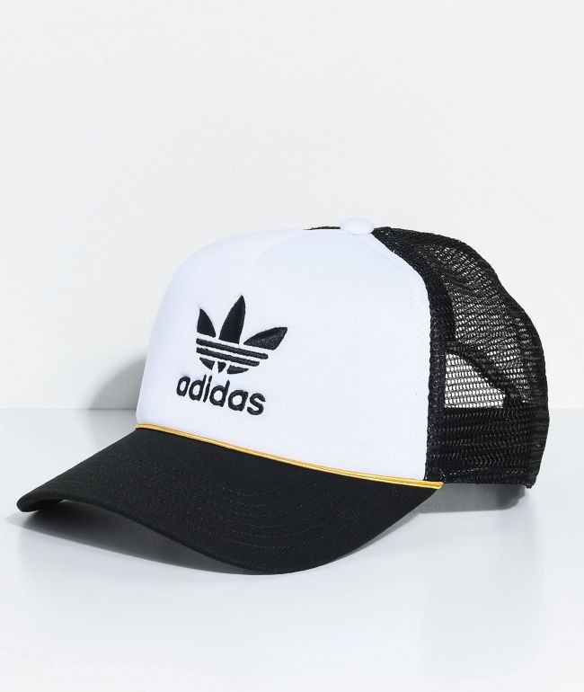 adidas cap black and white